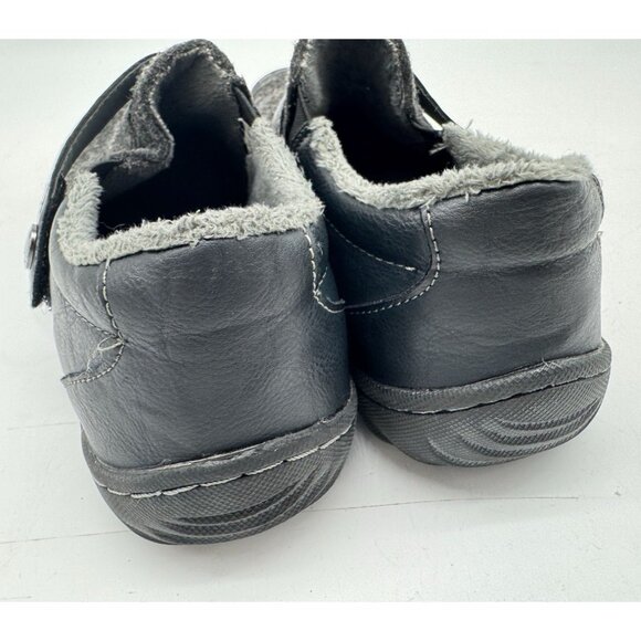 JBU By Jambu Womens JBU Blakely Flats Comfort Shoes Sandals 10.5" Gray Wool - Picture 10 of 13